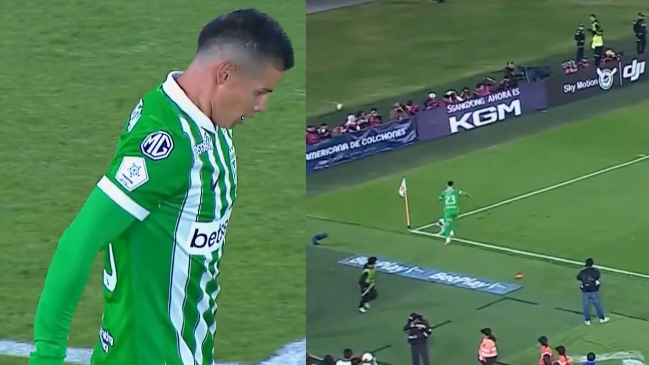 James dio la asistencia para el gol de Nacional