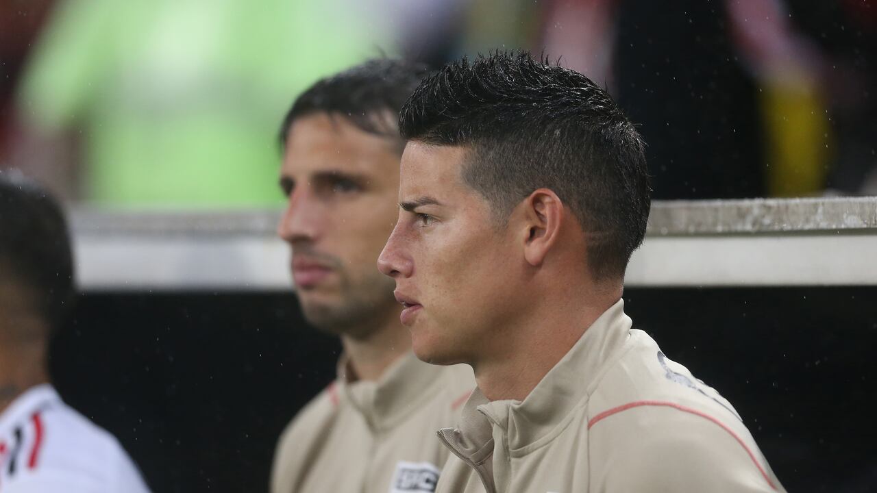 James Rodríguez volvió a ser suplente luego de dos partidos.