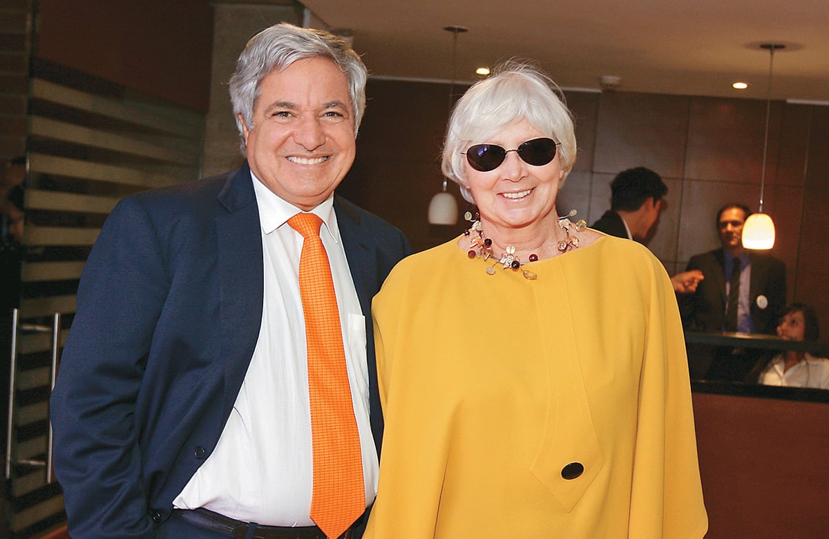 Jean-Claude Bessudo y Danielle Bessudo.