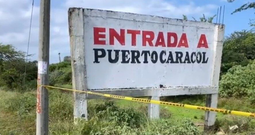 En la zona hizo presencia las autoridades y la comunidad comenzó a aglomerarse.