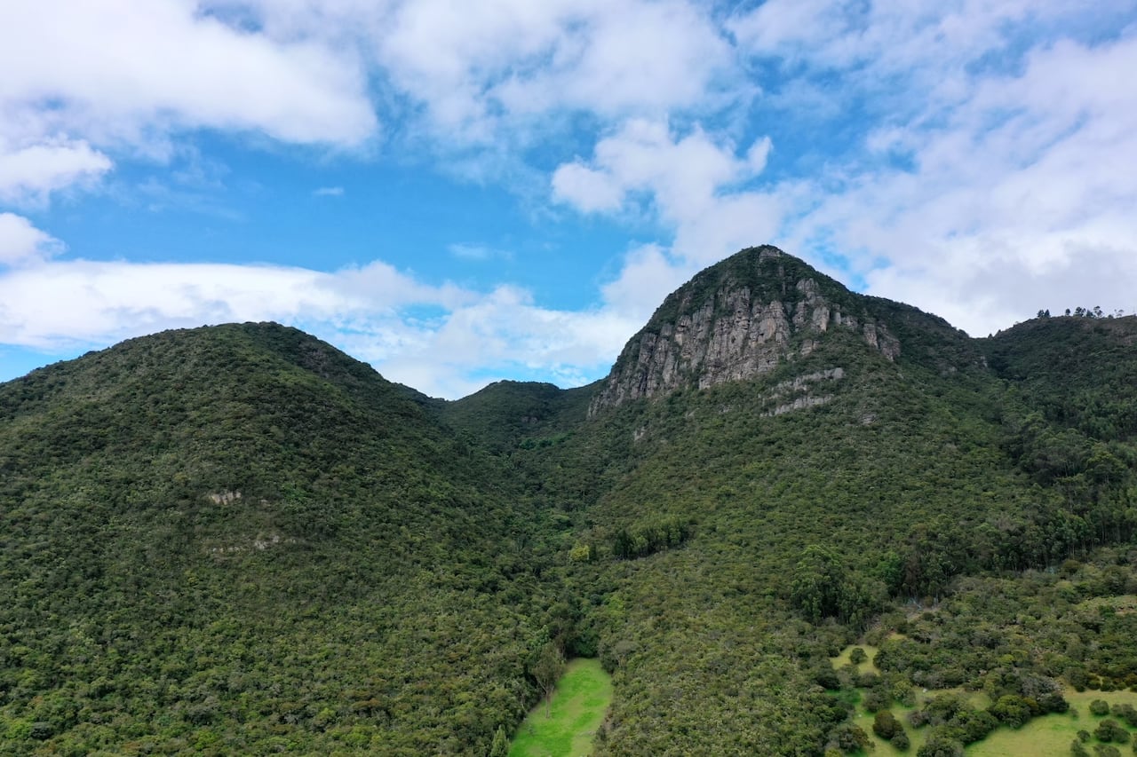 Esta montaña es muy visitada.