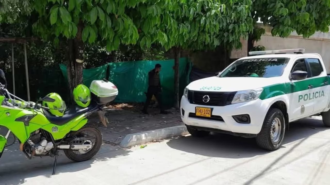 Sitio donde abandonaron al perro.