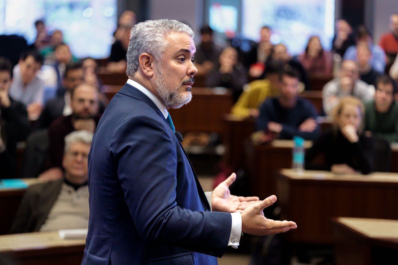 Iván Duque, expresidente de Colombia