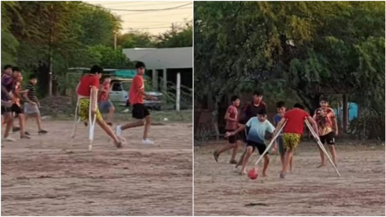 La escena fue captada por una fotógrafa deportiva, quien estaba en la zona para ver jugar a sus sobrinos.