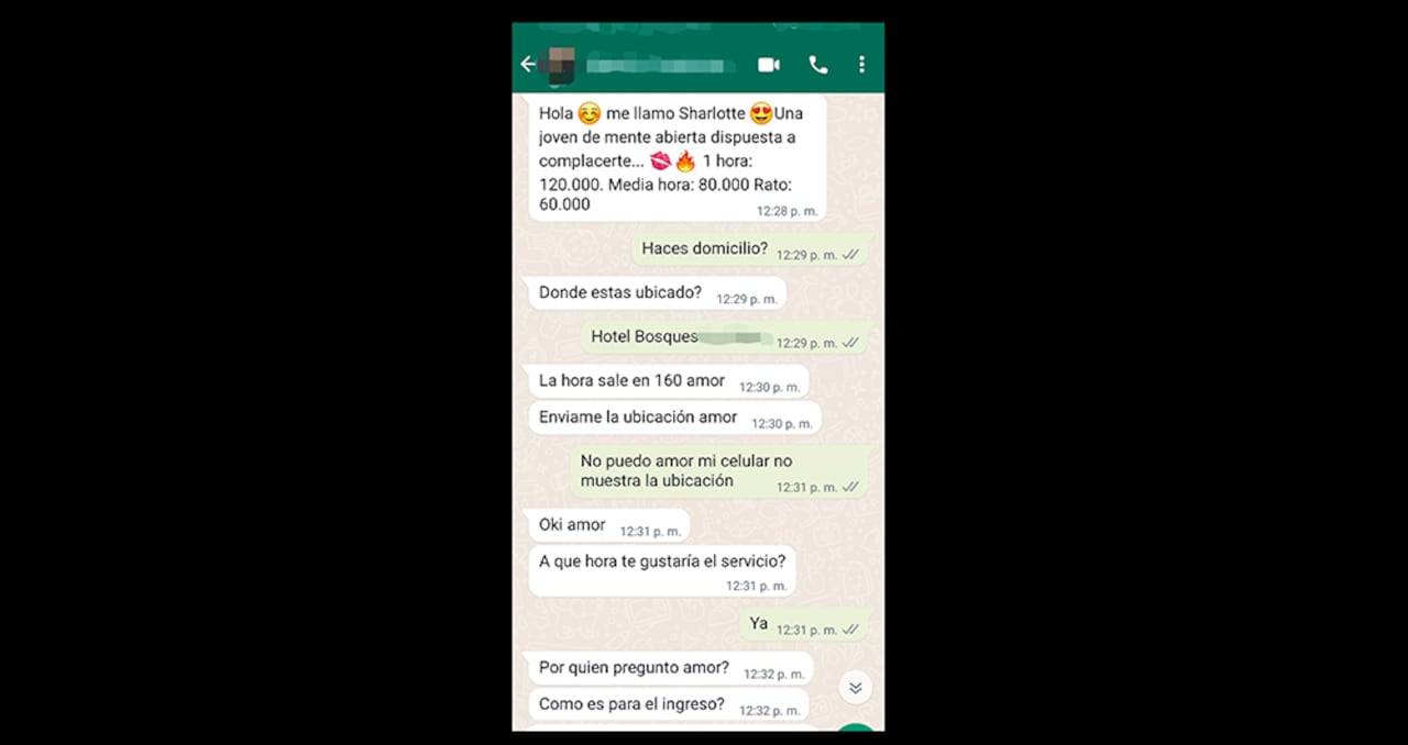 Demir Tom Turam tenía como fijación contratar mujeres para llevarlas al hotel de la familia que lo apadrinó en Colombia.