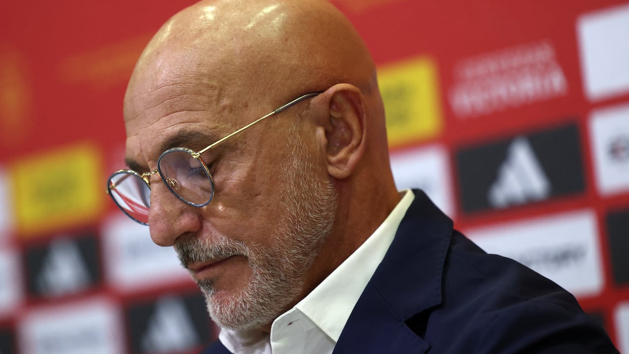 Luis de la Fuente, técnico de España.