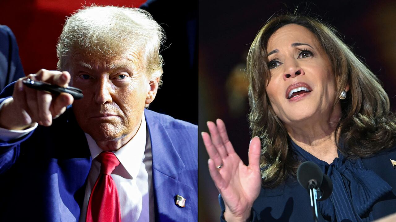 Kamala Harris y Donald Trump
