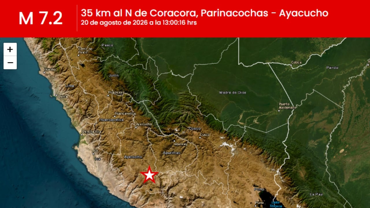 Terremoto en Perú