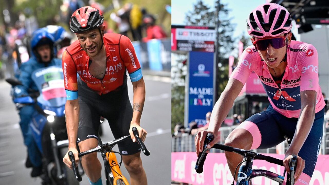 Egan Bernal Damiano Caruso