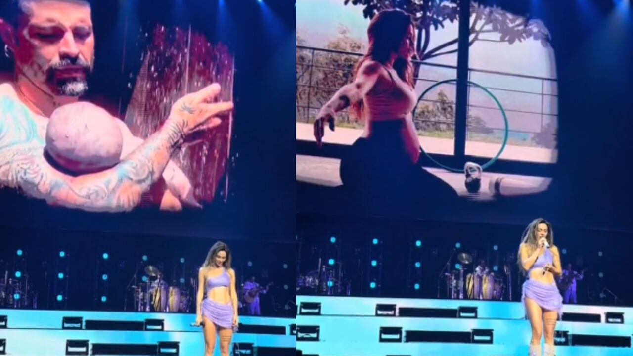 Greeicy conmovió a sus fans durante concierto con canción inédita para su hijo Kai: “Le diste vida a un desierto”