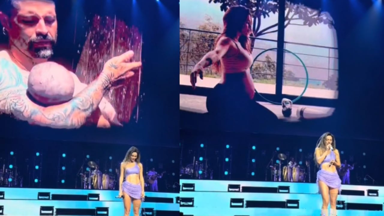 Greeicy Rendón dedica canción inédita a su hijo Kai durante concierto en Bogotá