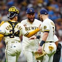 William Contreras, Jackson Chourio y Jake Bauers contra Tampa