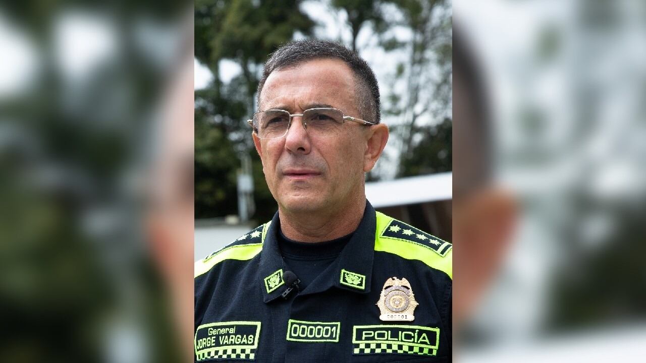 General Jorge Luis Vargas, comandante de la Policía Nacional