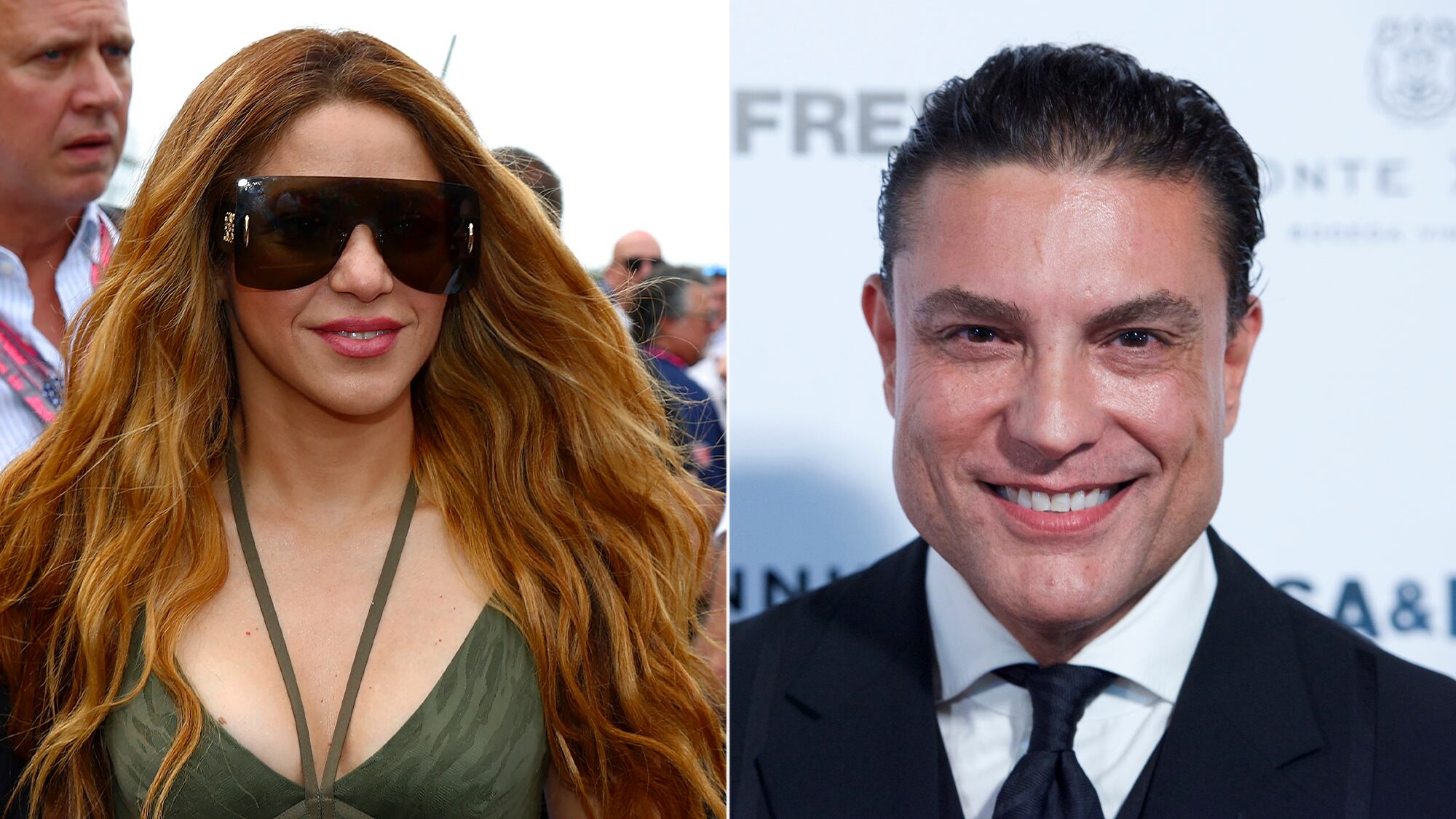 Shakira y Osvaldo Ríos