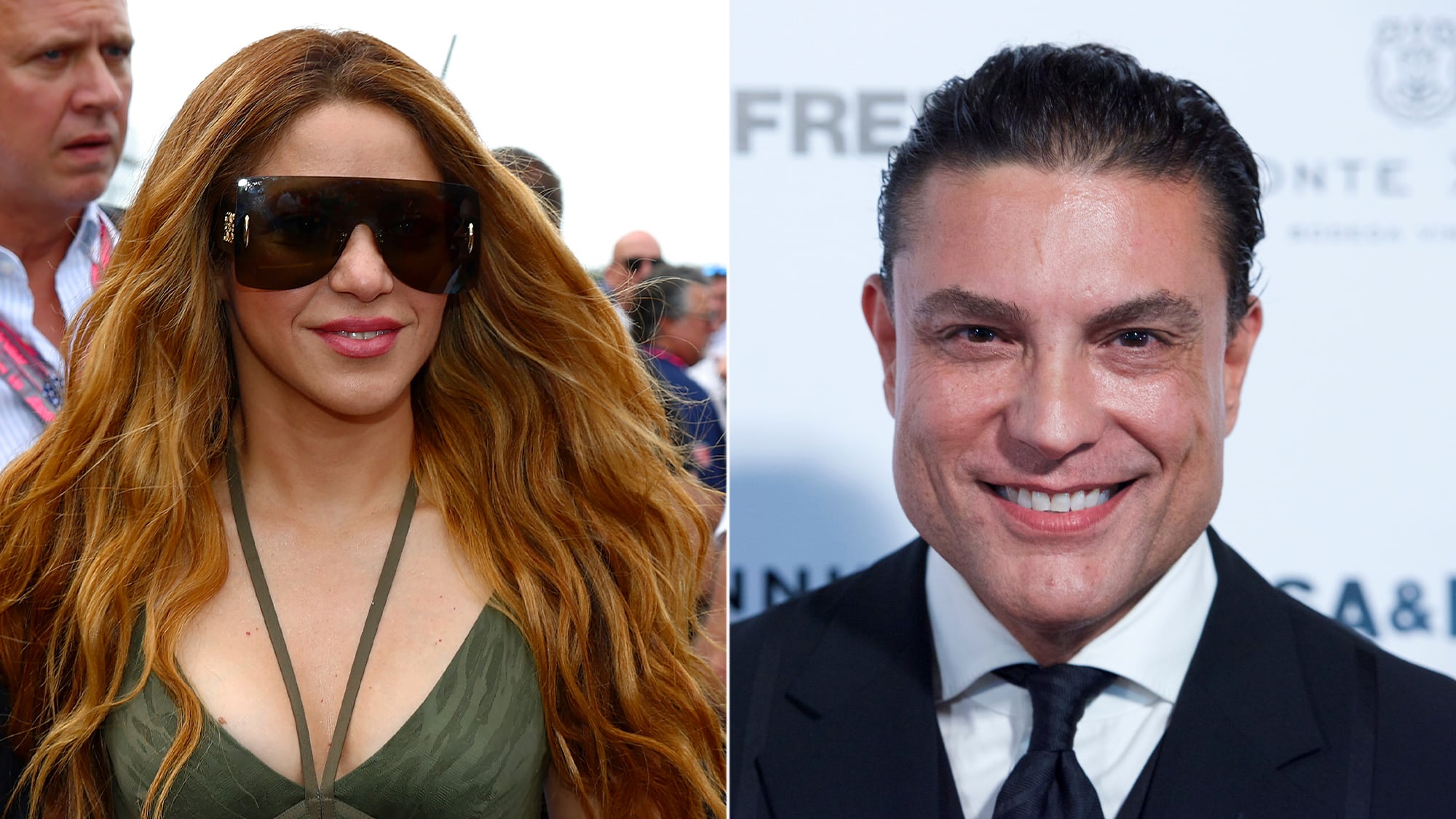 Shakira y Osvaldo Ríos