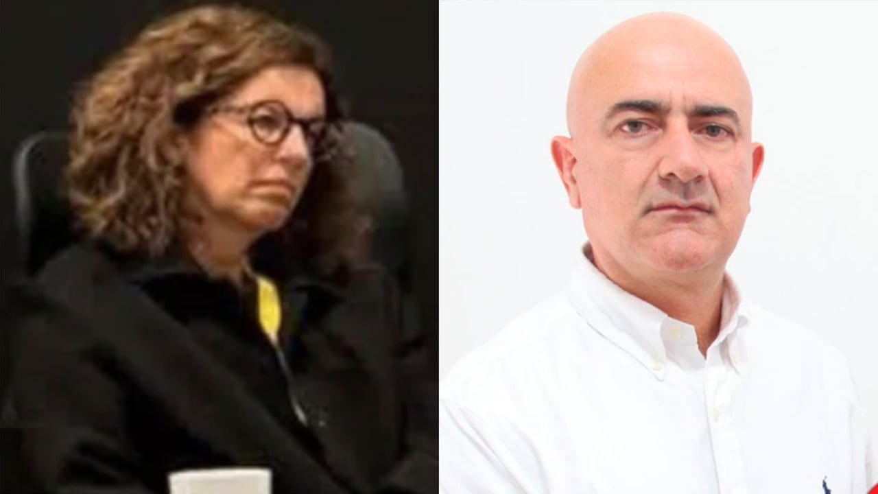 Juanita León y Germán Darío Hoyos Giraldo