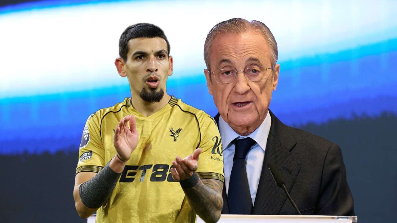 Daniel Muñoz y Florentino Pérez