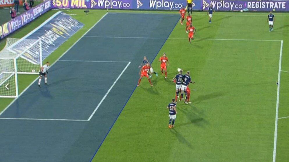Gol de Leo Castro ante América de Cali