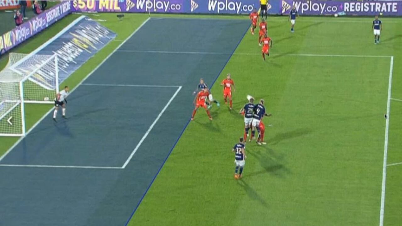 Gol de Leo Castro ante América de Cali