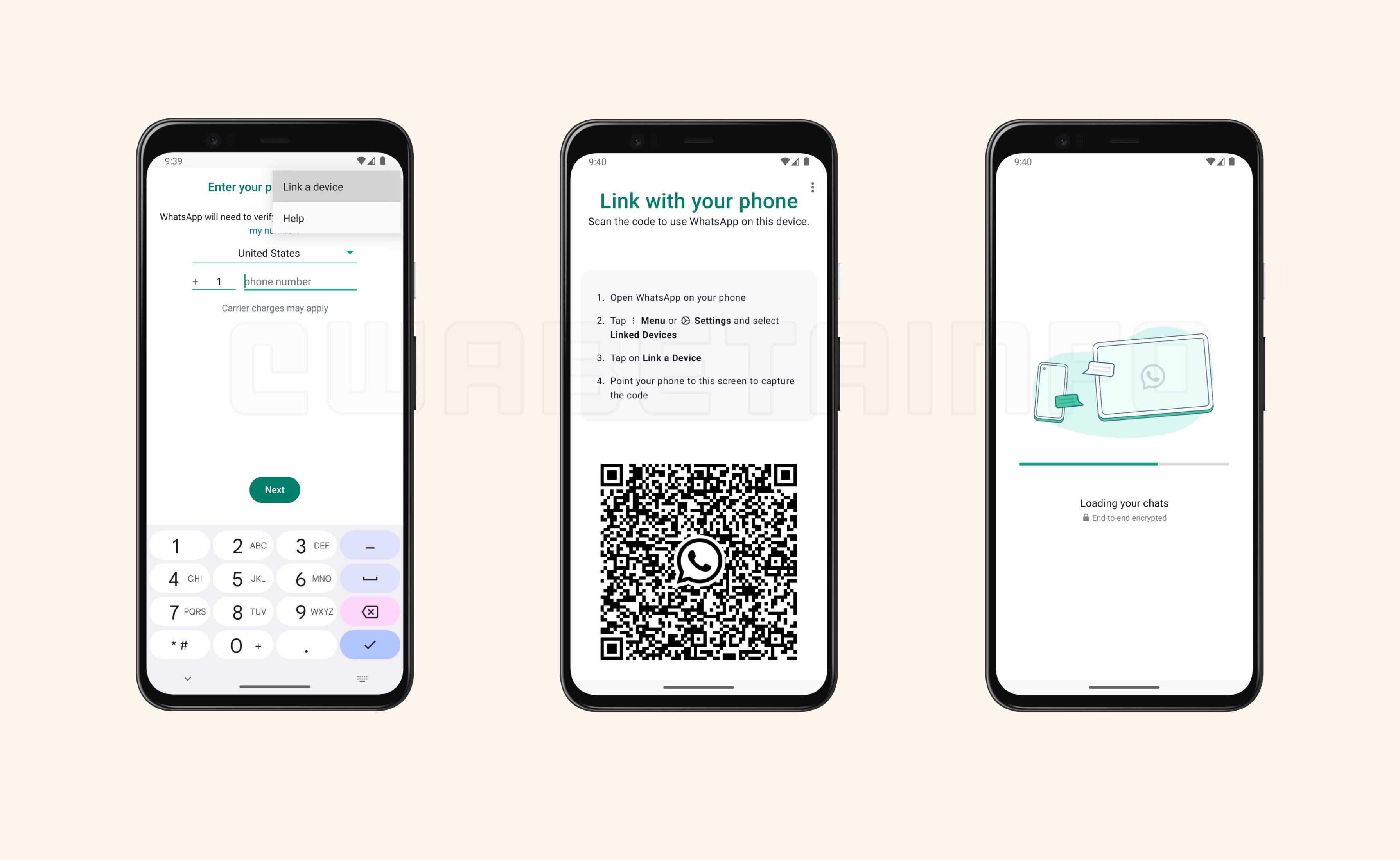 WhatsApp permitirá conectar varios teléfonos a una misma cuenta con su modo compañero.