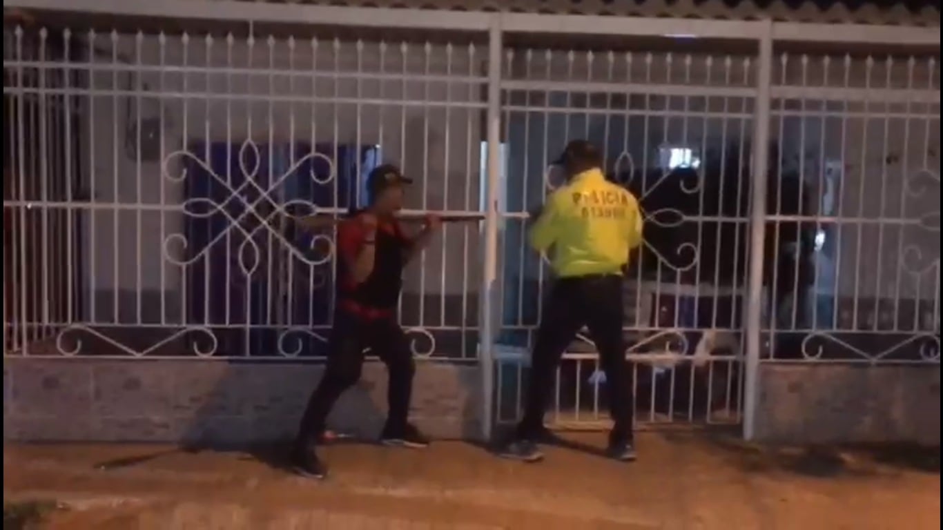 Operativo adelantado para capturar a presuntos extorsionistas.