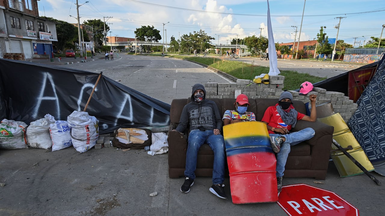 Bloqueos en Cali