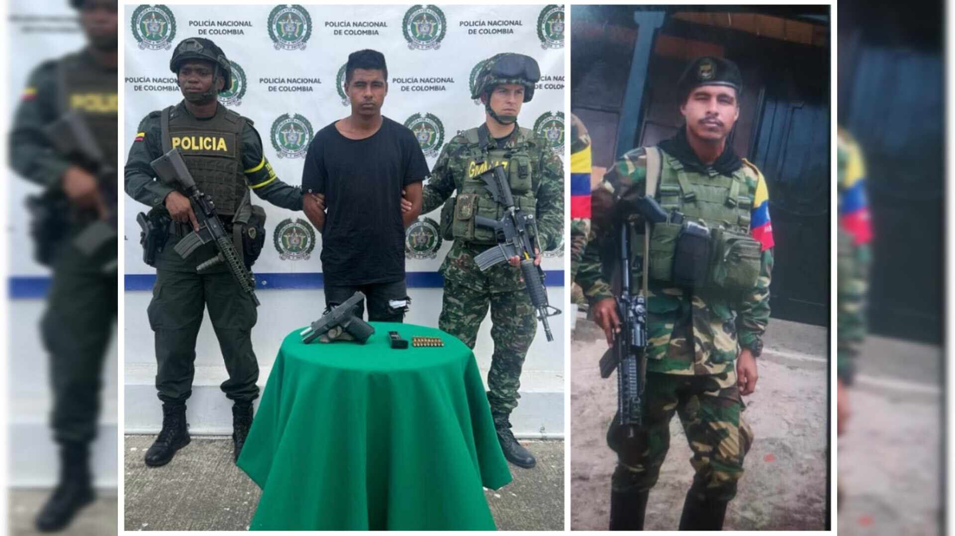 Este es el sujeto capturado en flagrancia.