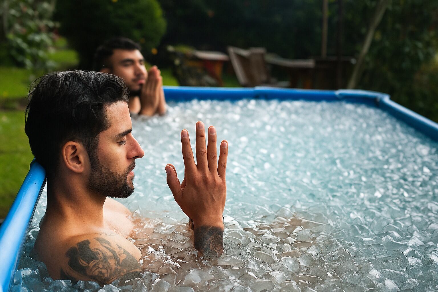 Inmersión en el hielo