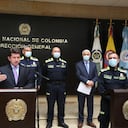 El Ministro de defensa, Diego Molano, aseguró que integrantes de la primera línea estarían planeando disturbios al cumplirse un año del crimen de Javier Ordoñez.