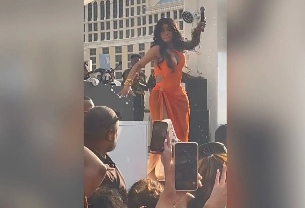 Cardi B. Foto: Captura de pantalla Tik Tok @j_blizzyy.