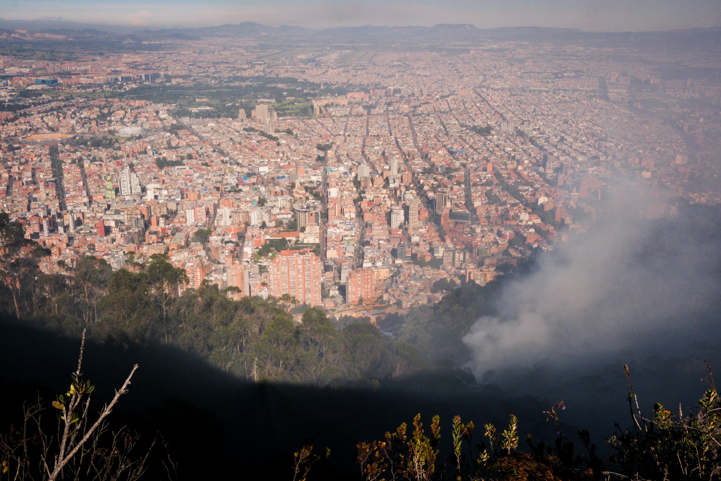 Los cerros Bogotá