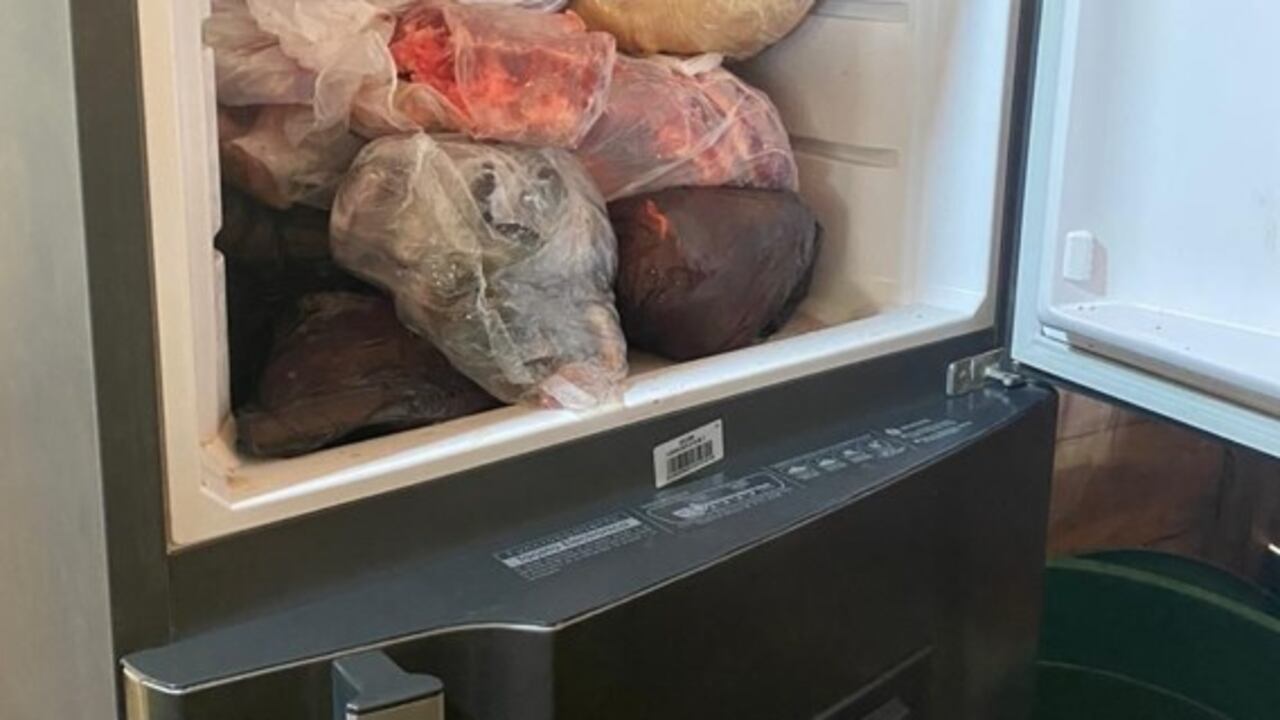 En las viviendas que eran de propiedad del cabecilla, se evidenció que en estas contaban con víveres y alimentos para el consumo de alias Otoniel