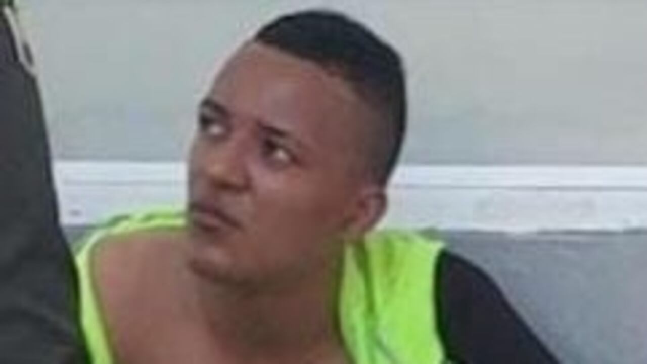 Esta es la imagen del presunto agresor del contratista de Air-e, entregada por la misma empresa.