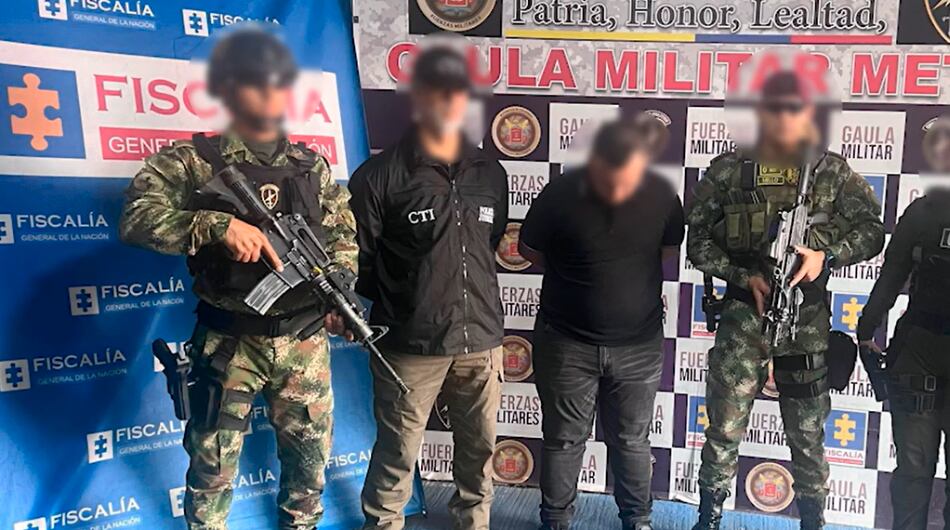 Un hombre fue capturado en medio de la operación militar.