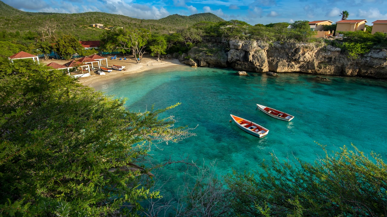 Las playas vírgenes permiten disfrutar de una gran experiencia en Curazao.