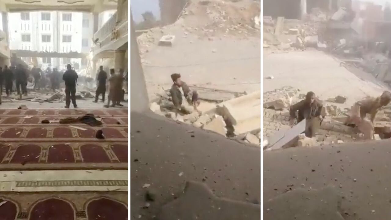 Las imágenes del atentado, donde se ve salir gente de los escombros, le están dando la vuelta al mundo