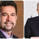 León Fredy Muñoz y Álvaro Leyva.