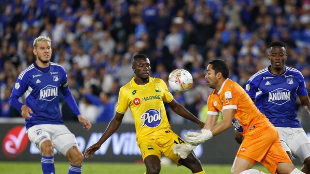 Imágenes del partido entre Millonarios y Bucaramanga por la fecha 11 de la Liga BetPlay 2023-ll