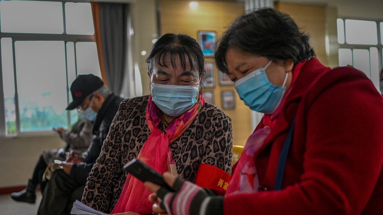 China forma a sus mayores en temas digitales. Chengdu, China. Foto: Noel Celis / AFP