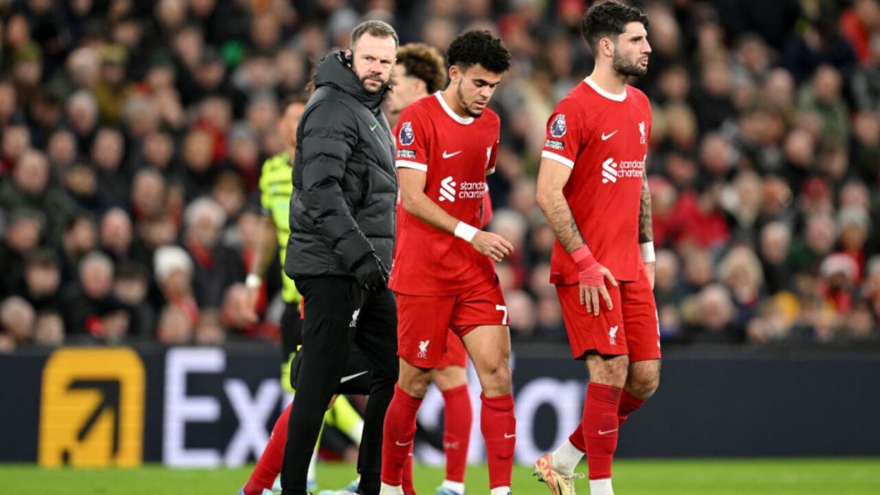 Luis Díaz salió llorando.