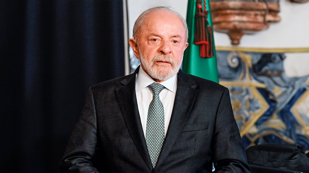 Luiz Inácio Lula da Silva, presidente de Brasil.