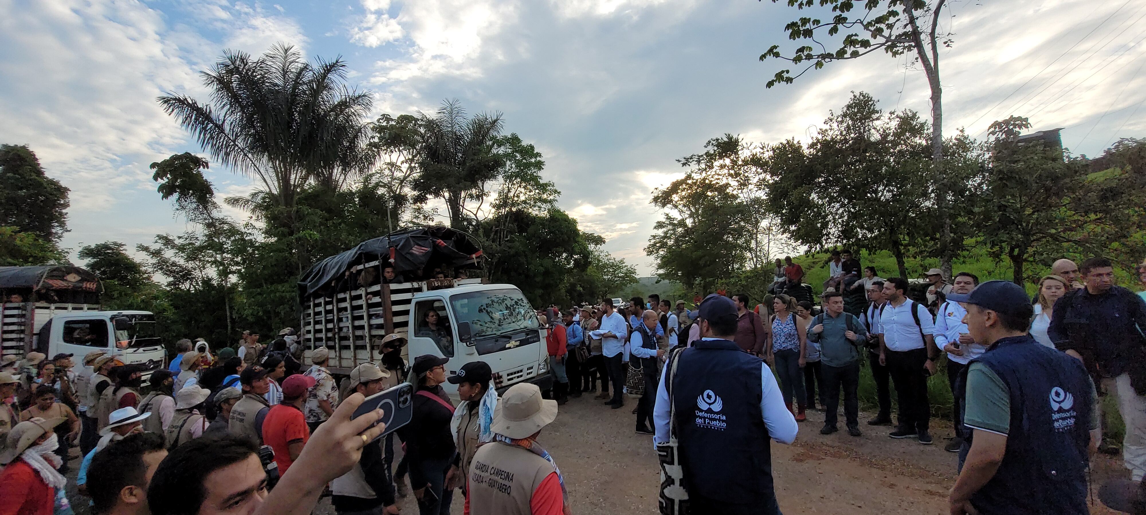 liberación uniformados del Esmad