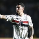 James Rodríguez se refirió a la goleada que sufrió Sao Pablo con Palmeiras.