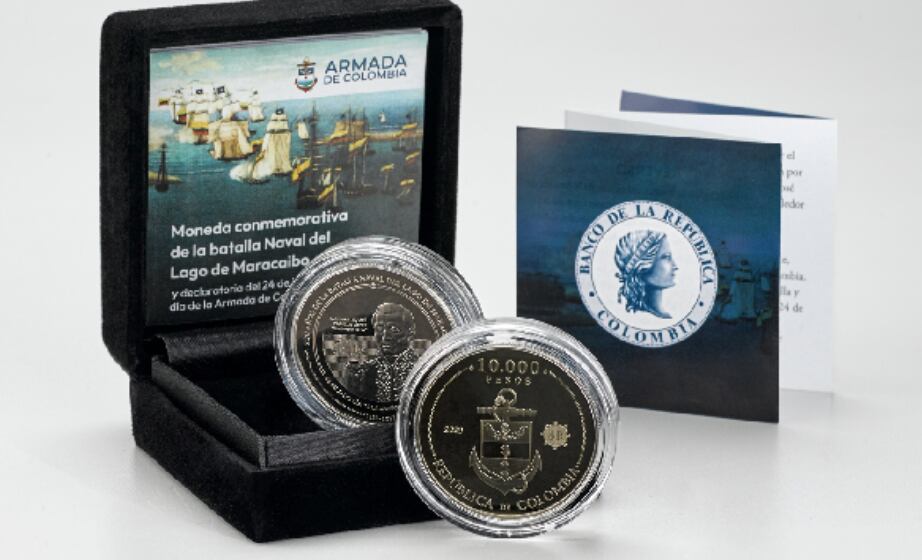 La moneda de 10.000 pesos