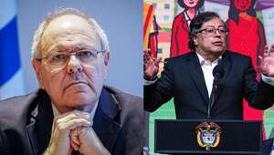 Dani Dayan y Gustavo Petro.