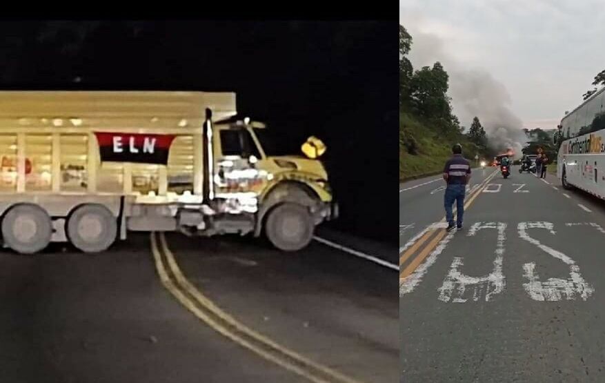 Durante la primera jornada del paro armado anunciado por el ELN se han reportado afectaciones al orden público en varias regiones del país.