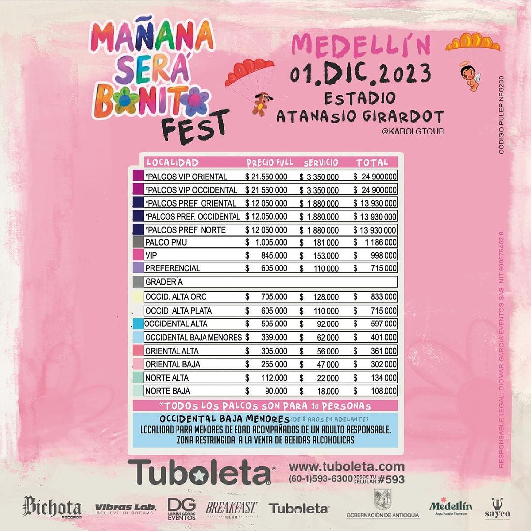 Foto: Instagram @karolgtour.