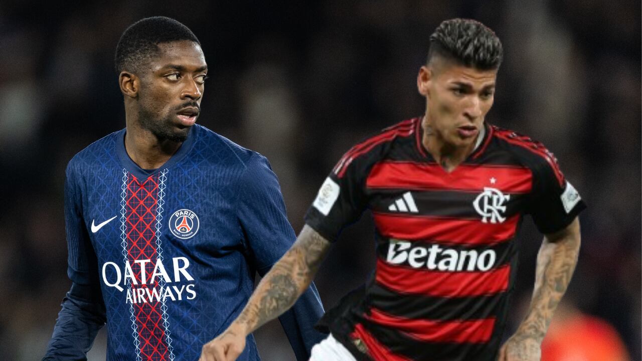 PSG vs. Flamengo, con Jorge Carrascal, en la final de la Copa Intercontinental.