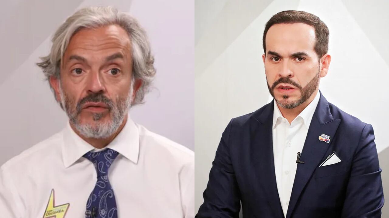 Juan Daniel Oviedo y Abelardo de la Espriella.