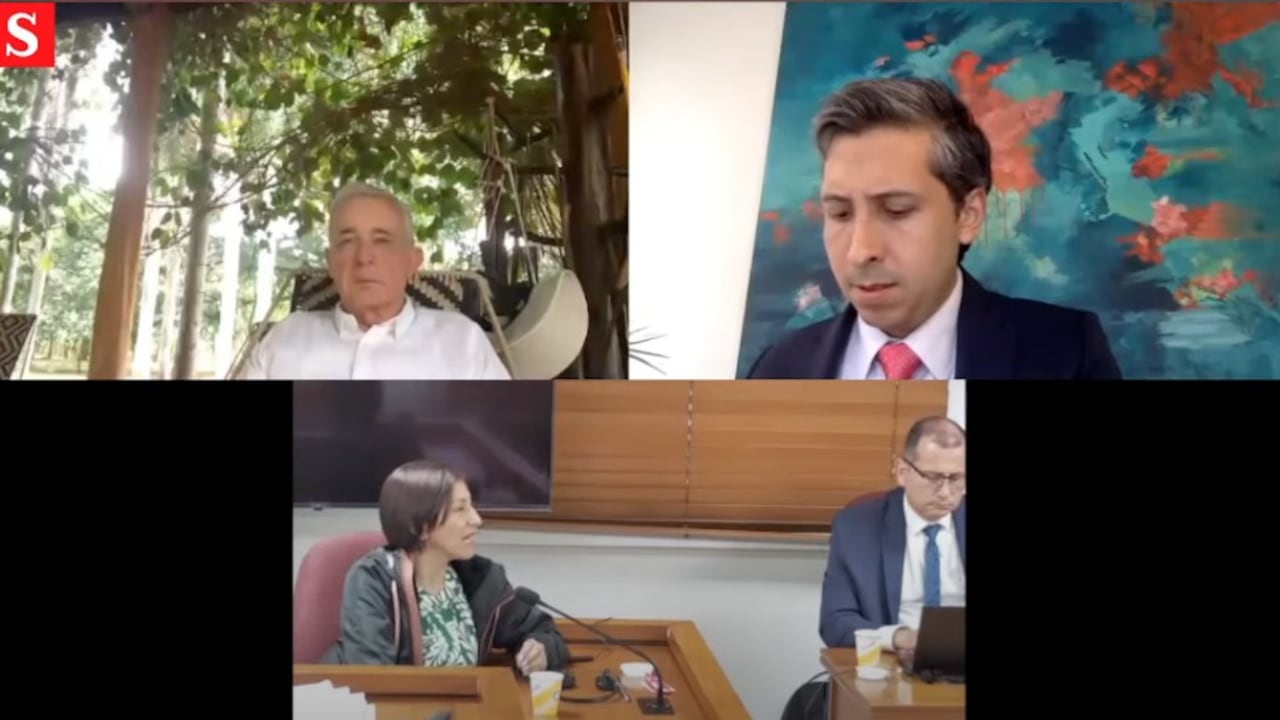 Eurídice Cortés Velasco, alias Diana, declara este viernes en el juicio contra el expresidente Álvaro Uribe Vélez.